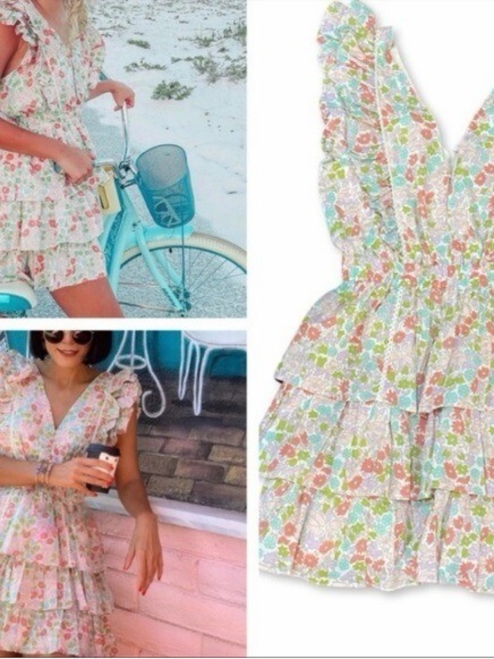 Love the Label Ines Floral Mini Dress